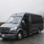 Premium Mercedes van used for the Queenstown to Milford Sound Business Class tour